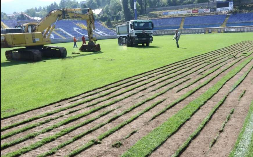 Zenička "Alba" očekuje da preuzme održavanje travnjaka na stadionu Grbavica